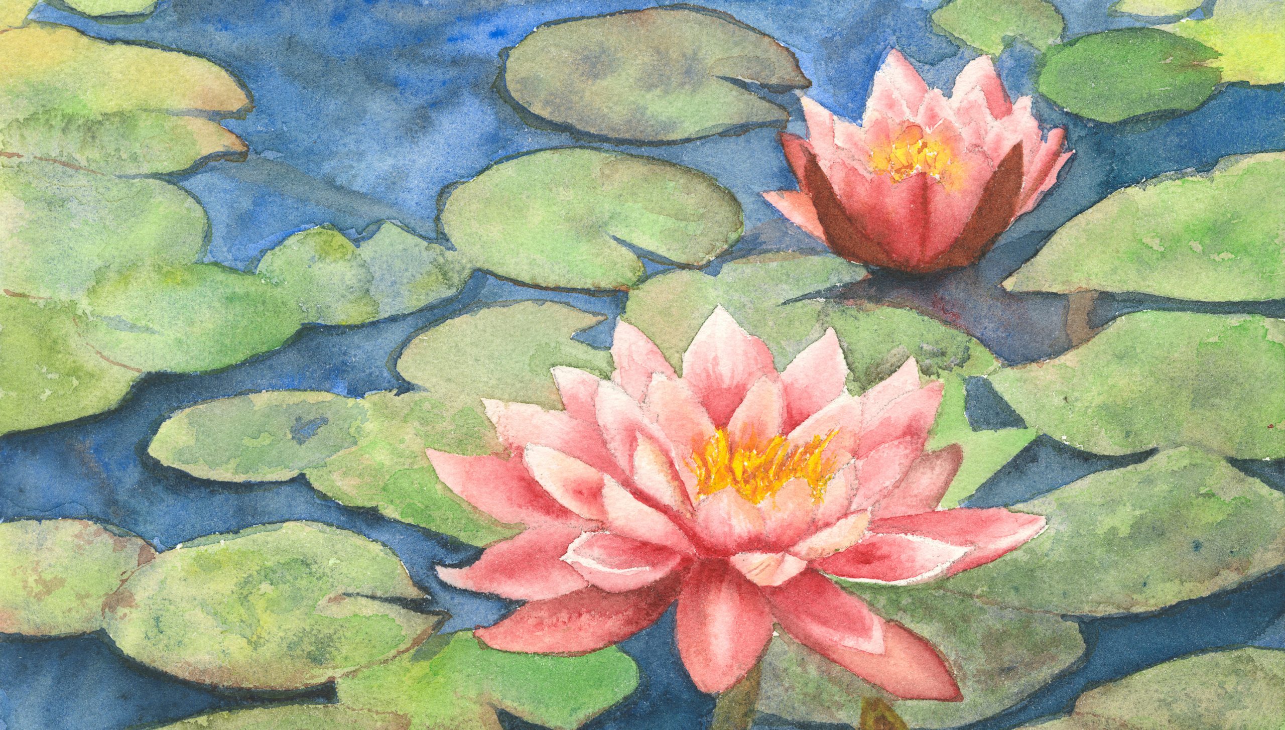 water-lilies-slide-mob